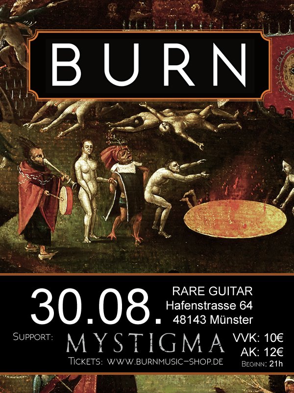 Ticket // Burn Live 30.08.2019